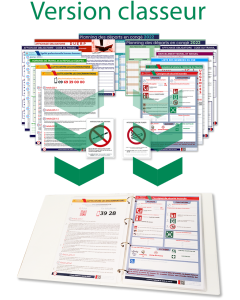 Pack d'affichages obligatoires Intégral en format classeur 2022